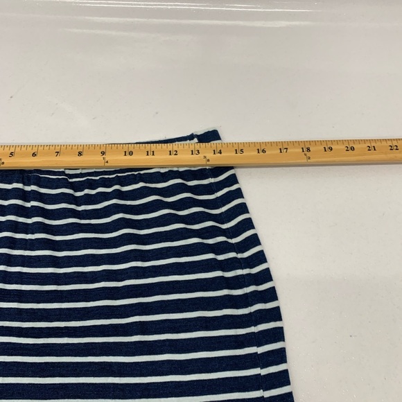 Splendid Striped Maxi Skirt in Navy and White - Picture 8 of 9